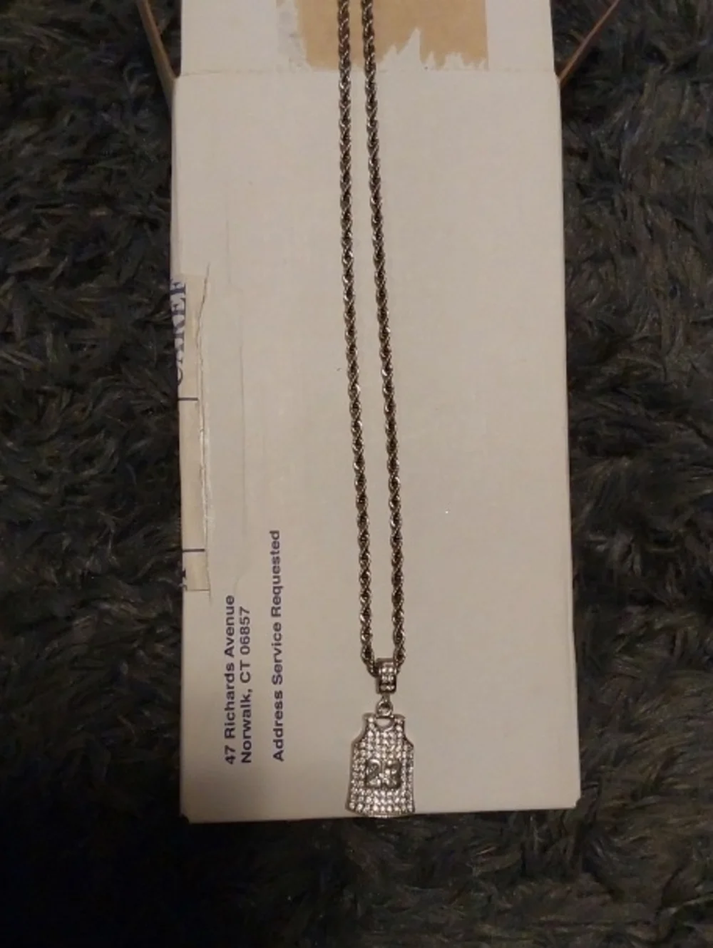 Lebron James #23 Jersey pendant necklace